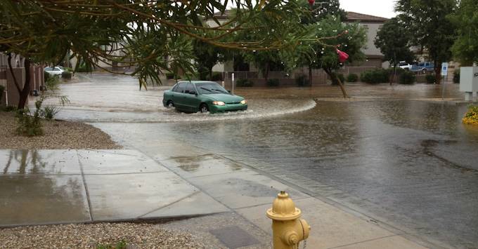 Flooded Street